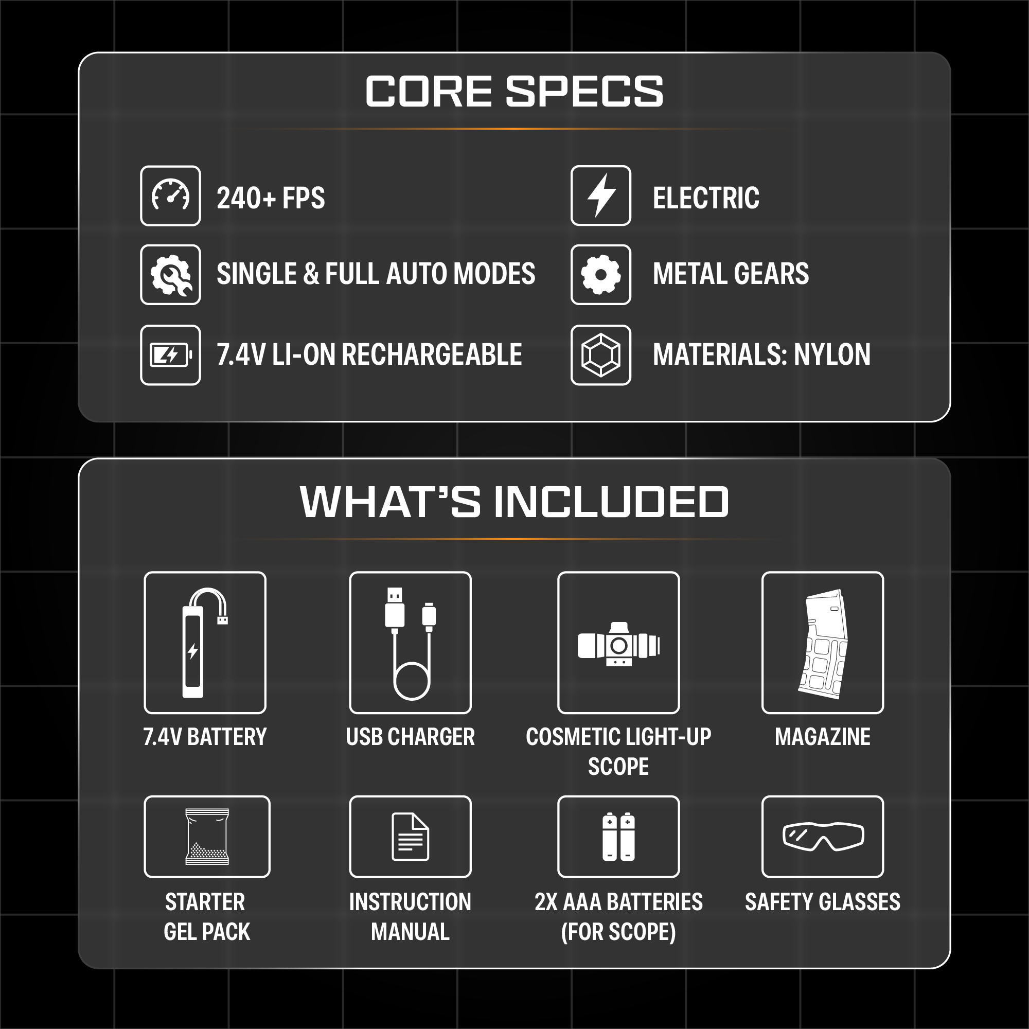 M4A1 V8 - Gel Blaster