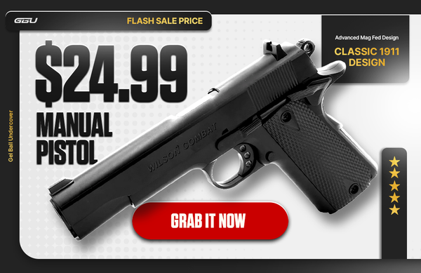 /products/galaxy 1911 hopper fed manual pistol gel blaster