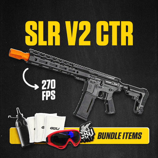 Black SLR V2 CTR - Gel Blaster (2025 Edition)
