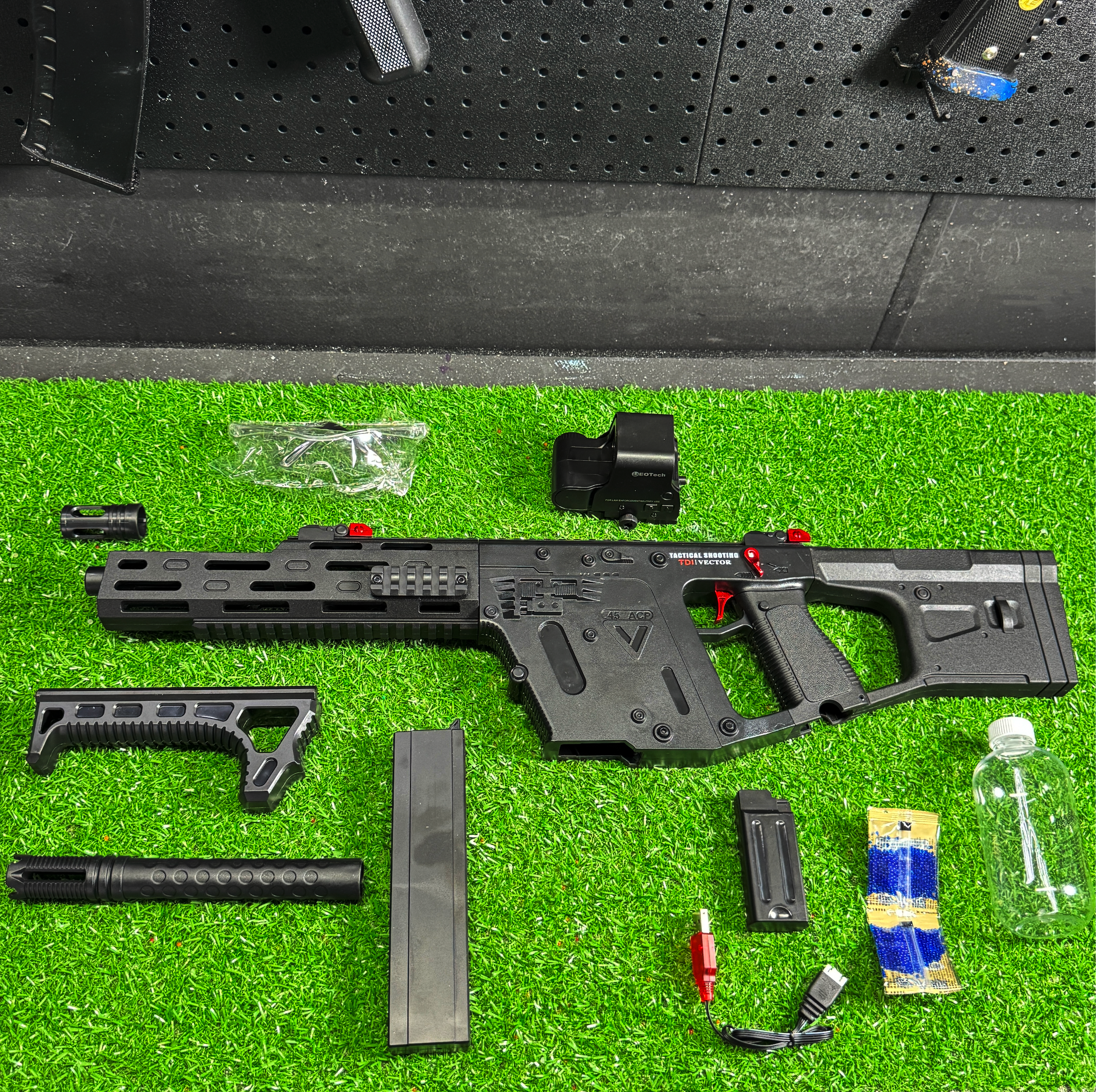 Vector Tactical Assassin SMG - Gel Blaster - Fully kitted with tactical attachments straight out of the box, this compact beast is built for players who want to hit the field with confidence and dominate like a pro without blowing the budget.