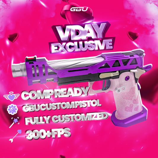 "Valentines Day 2024 Event Custom"  Competition Custom Hi-Capa - Gel Blaster (Metal)