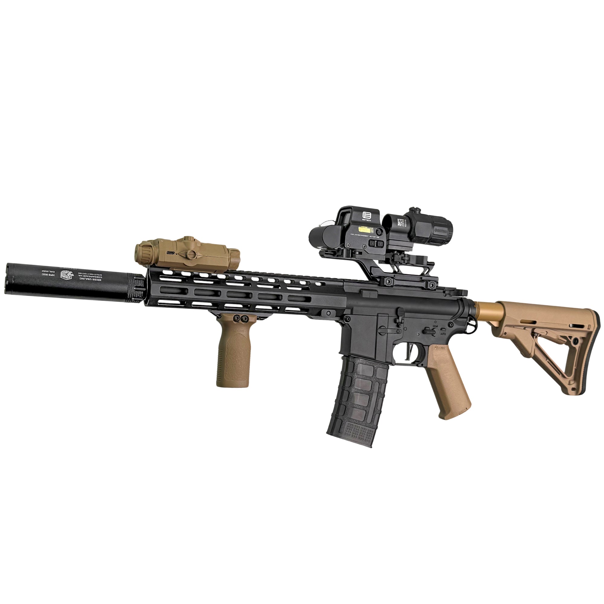 "Two-Tone Tactical" DMR Comp GBU Custom - Gel Blaster