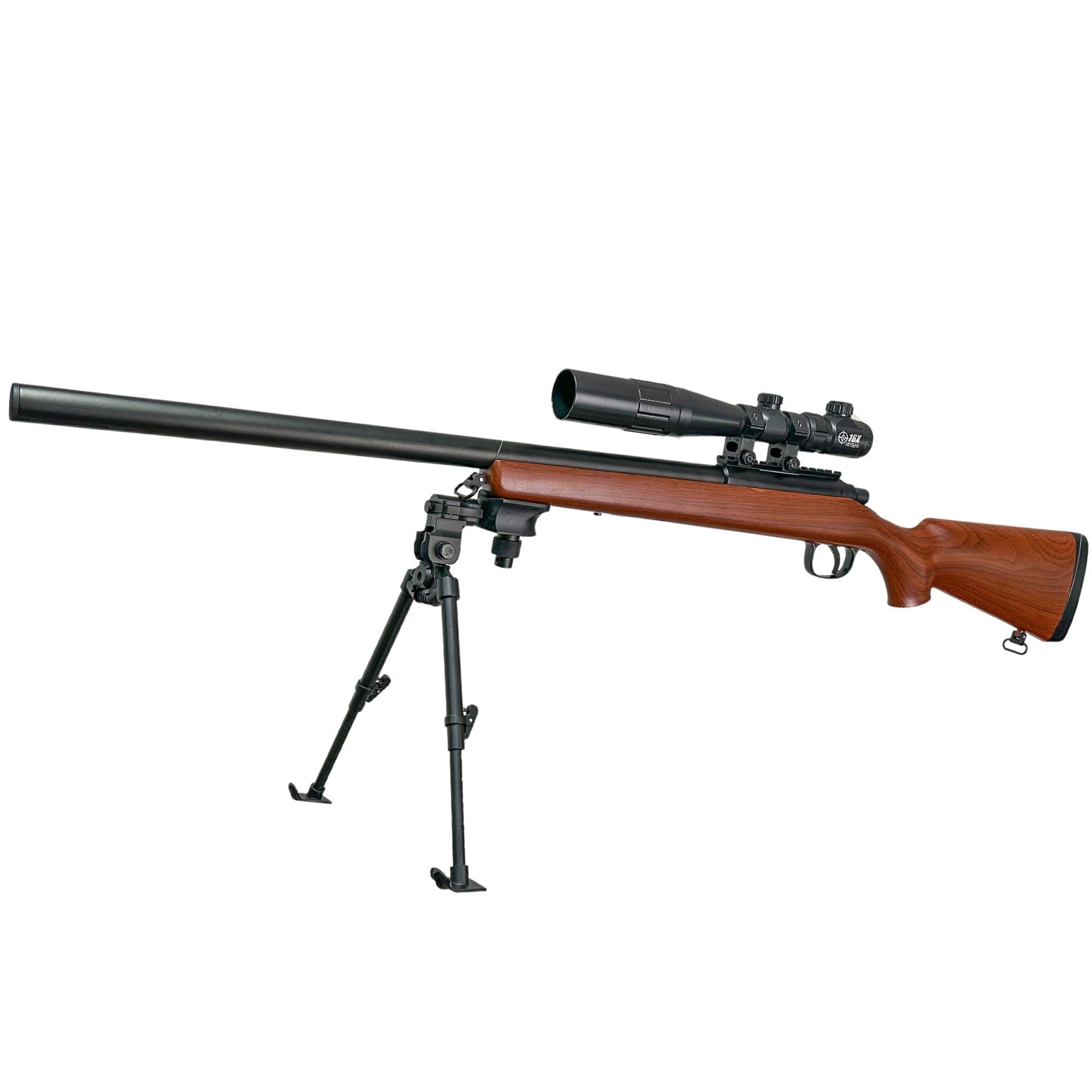 SY M24 Hybrid Metal Sniper Rifle - Gel Blaster - The SENYU M24 is the premier M24 sniper on the market, and here's why: it features a full metal trigger and barrel system that delivers an astonishing shooting power of 330+ feet per second.