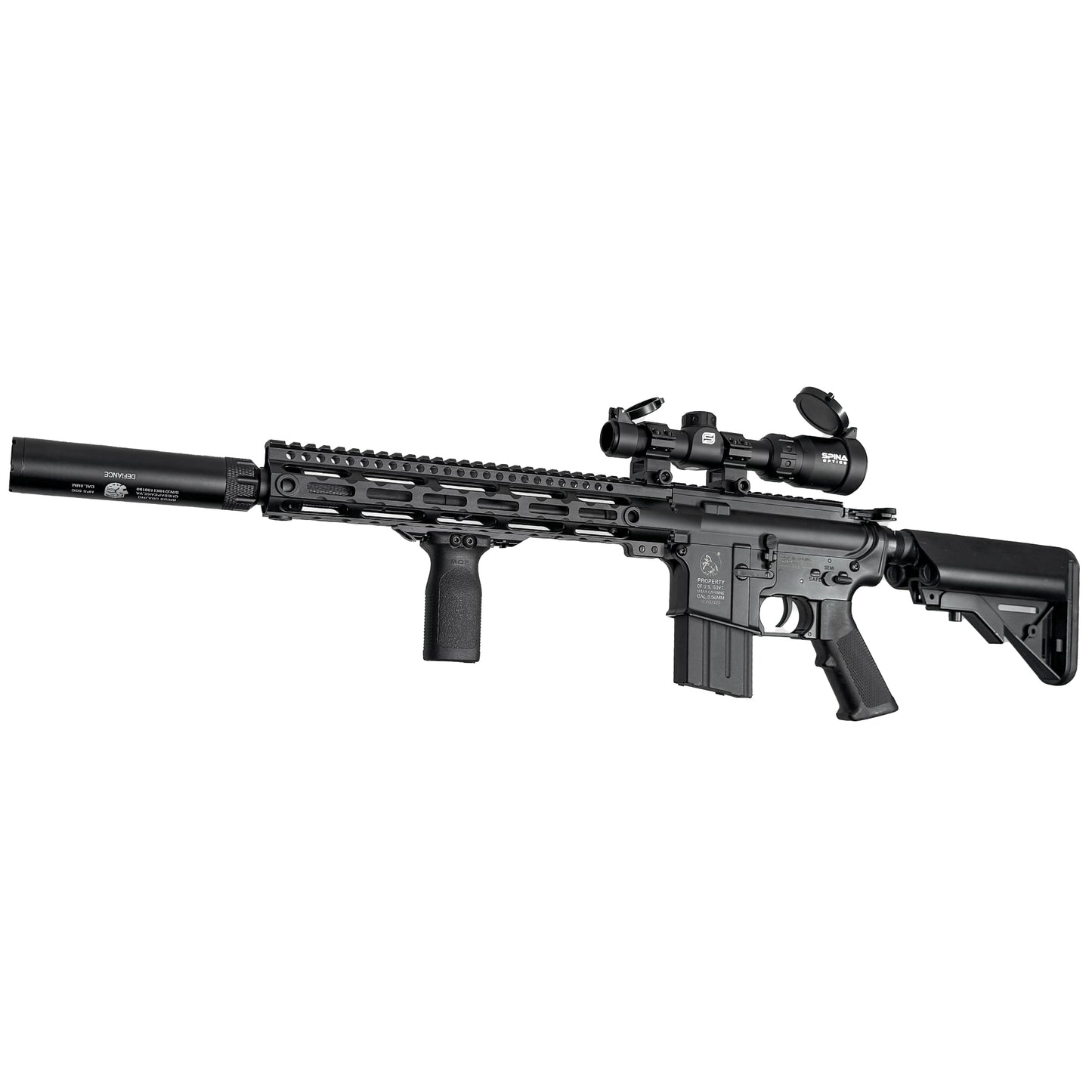 "DMR Tracker" DMR Comp GBU Custom - Gel Blaster