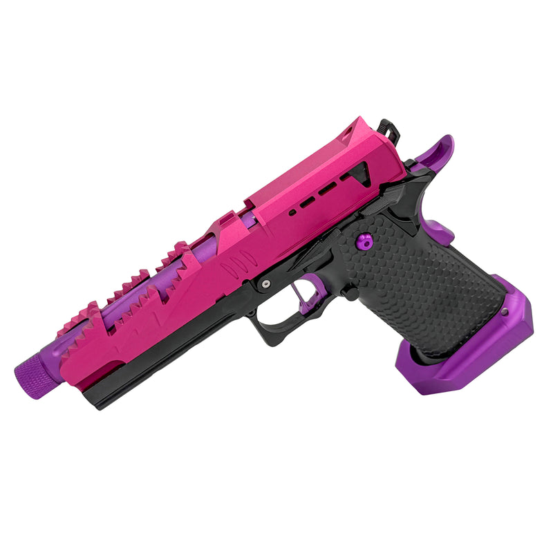 "Purple Tracer" Competition Custom Hi-Capa - Gel Blaster (Metal)