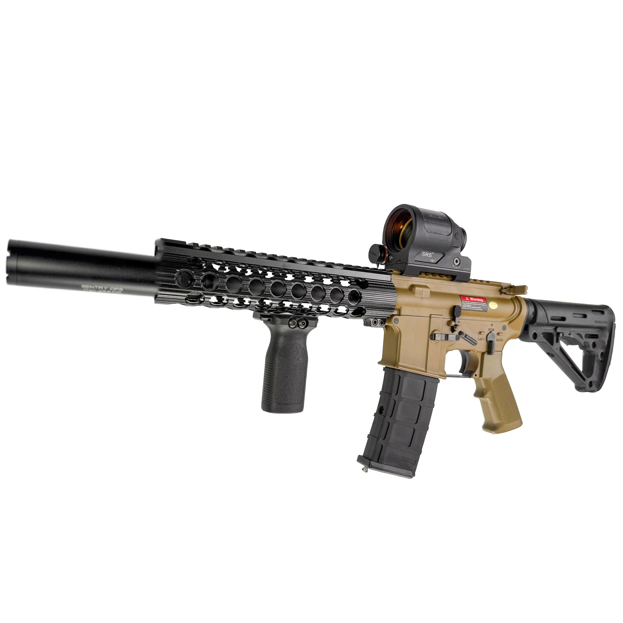 "Sandstorm Optical" GBBR Custom Gas Blow Back Rifle - Gel Blaster