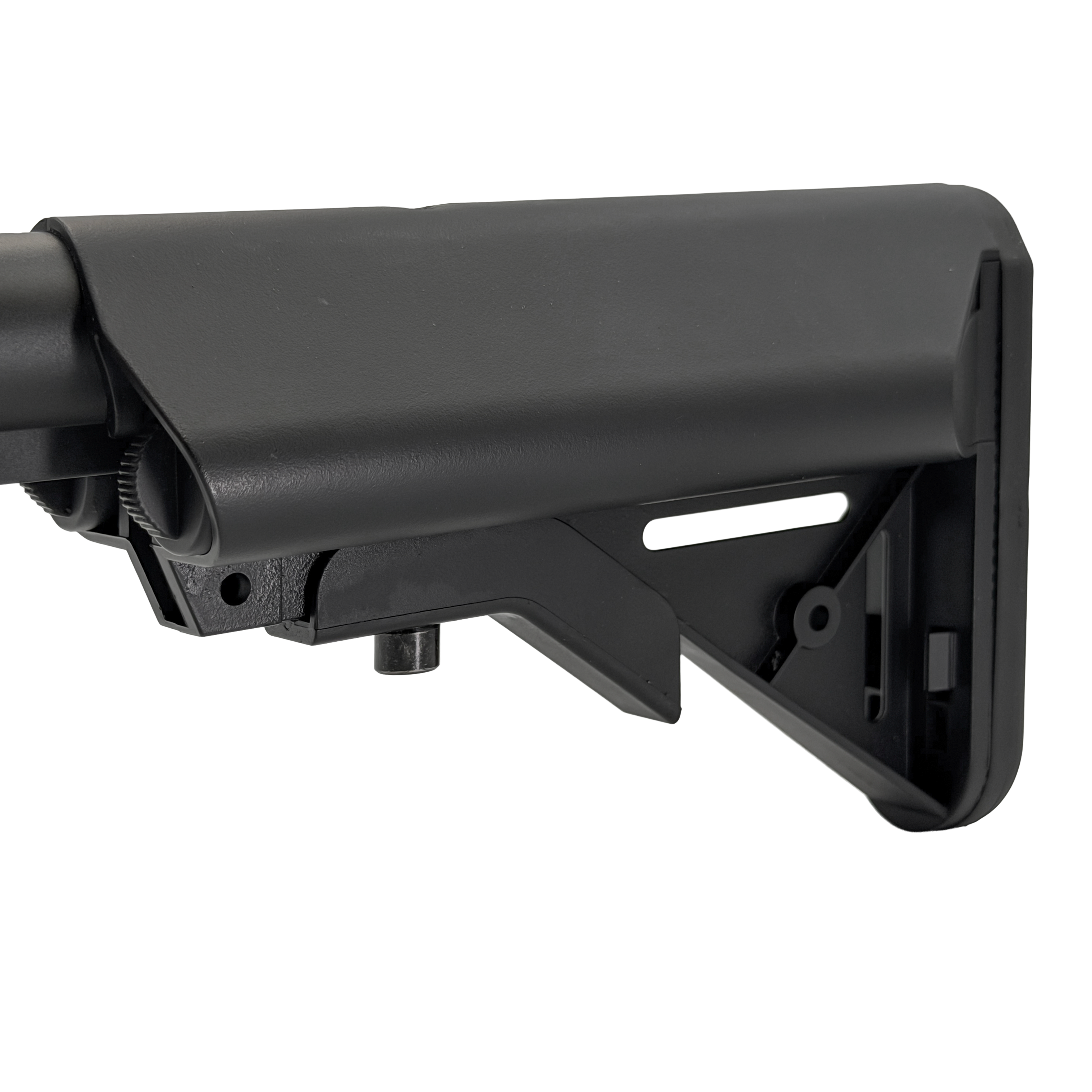 MK18 Stock - MK18 style adjustable buttstock offering a streamlined profile, lightweight feel and secure fit for enhanced comfort and stability on your gel blaster build.
