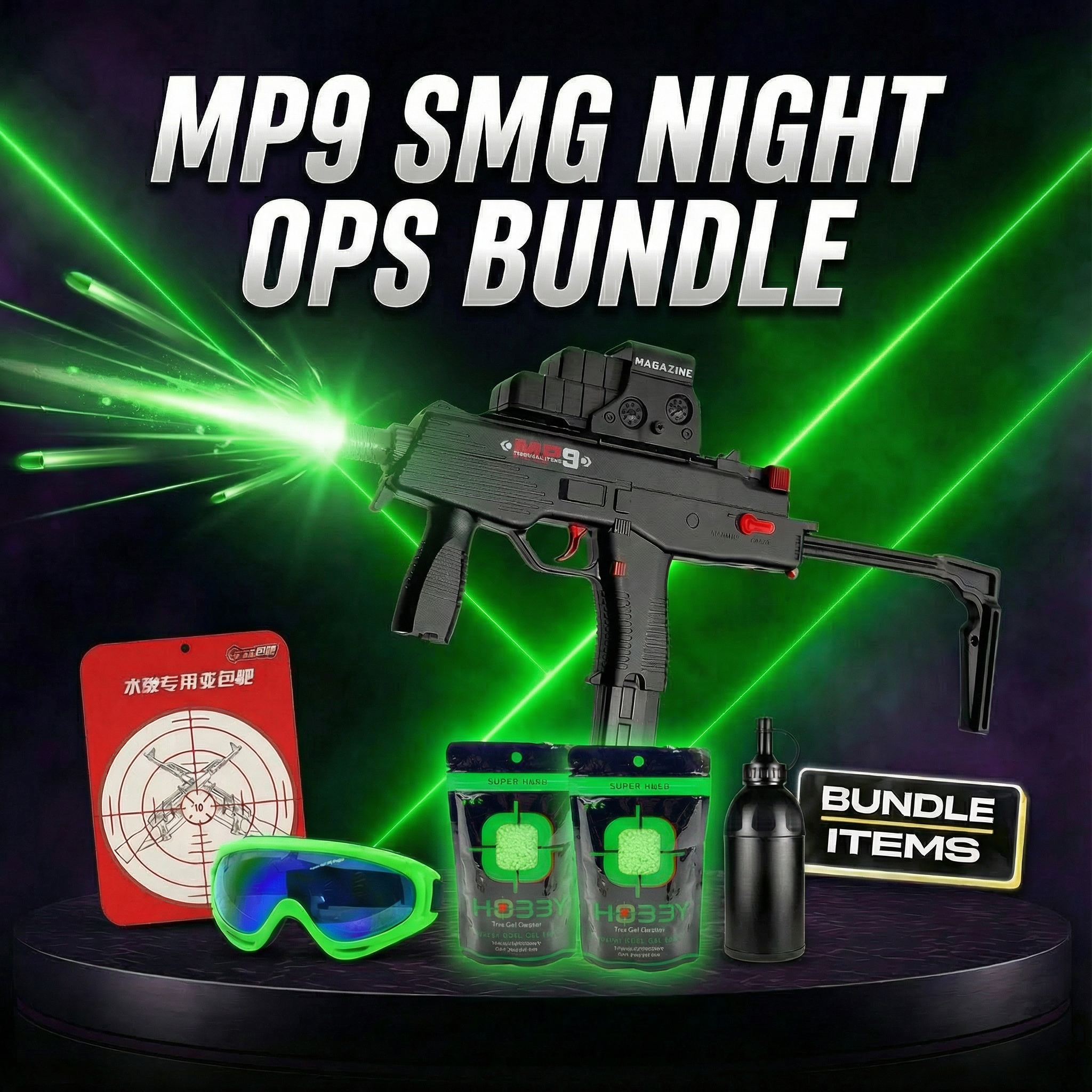 MP9 Tracer SMG Night Ops Bundle