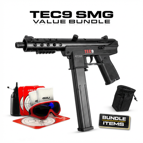 TEC9 Electric SMG Bundle - Gel Blaster - TEC9 SMG Blaster!A fresh platform in the gel blaster world compact, dynamic, and built for performance on a budget.
