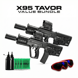 X95 Tavor Gel Blaster Bundle  With Light-Up Tracer Unit