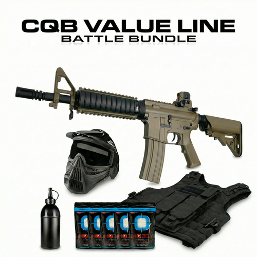 CQB Value Line Battle Bundle - The CQB Value Line Battle Bundle is designed for players who want reliability, tactical gear and unbeatable value straight out of the box.