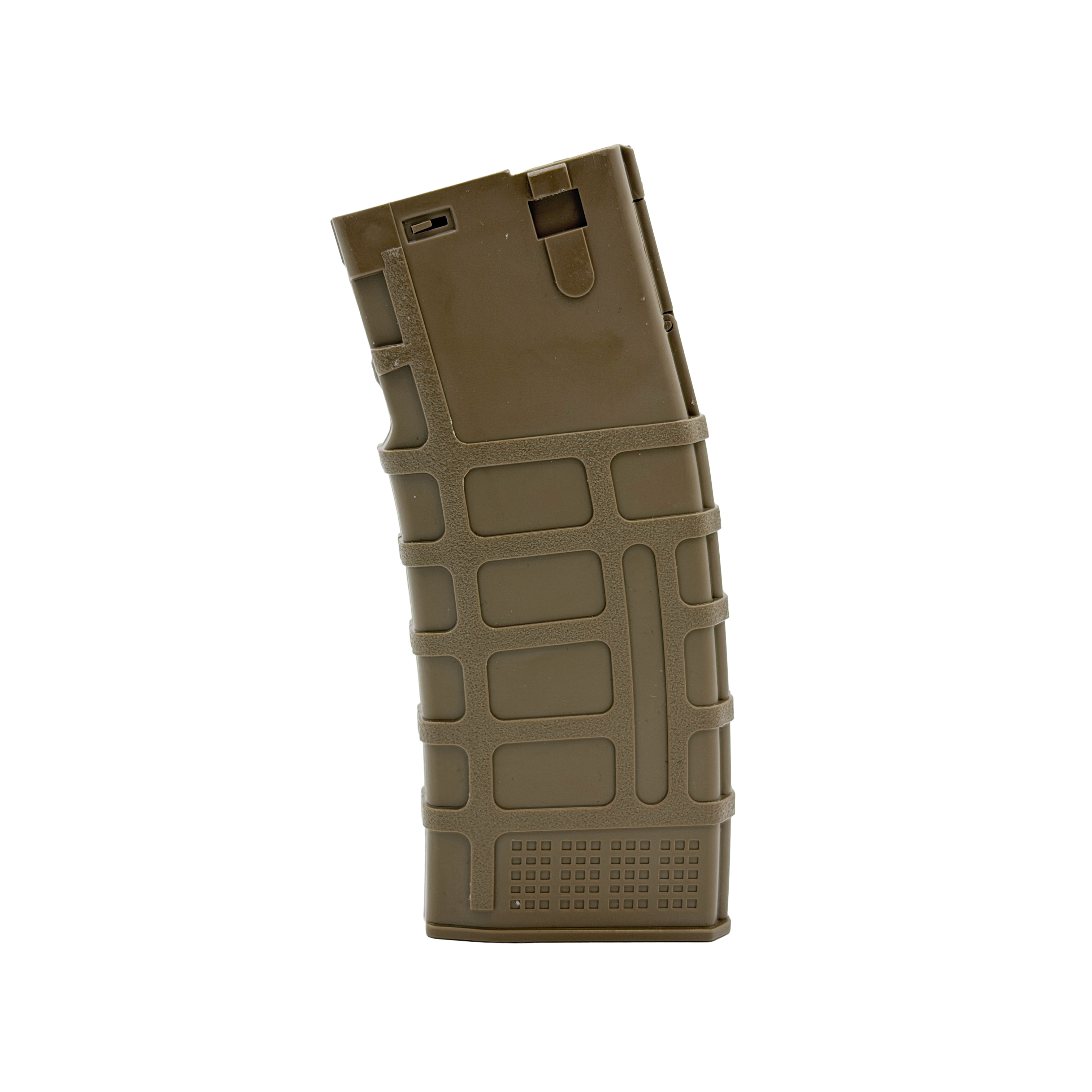 M4 Mag (Wells) - front view - Wells M4 gel blaster magazine designed for reliable feeding, durable construction and seamless compatibility with most M4 style platforms.