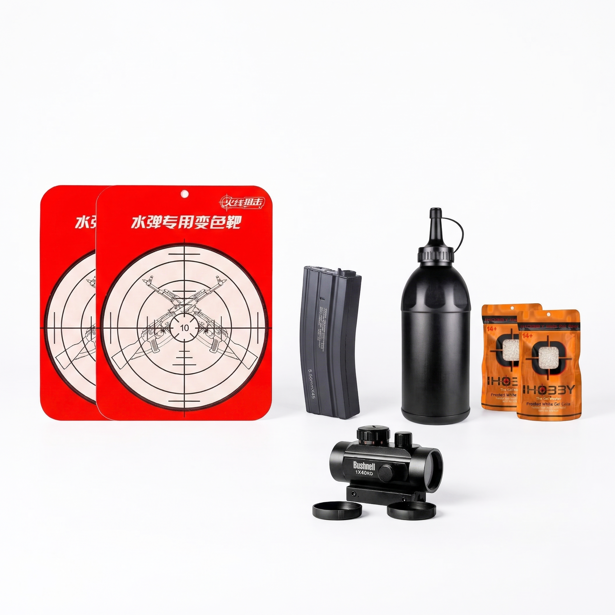 Rapid Recon Bundle - 1x Scope2x Extreme Power Gels1x Speed Loader1x Spare Metal Magazine2x Paper Target