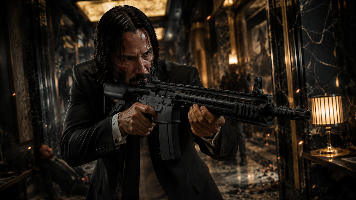 John Wick Style CYMA AR-15