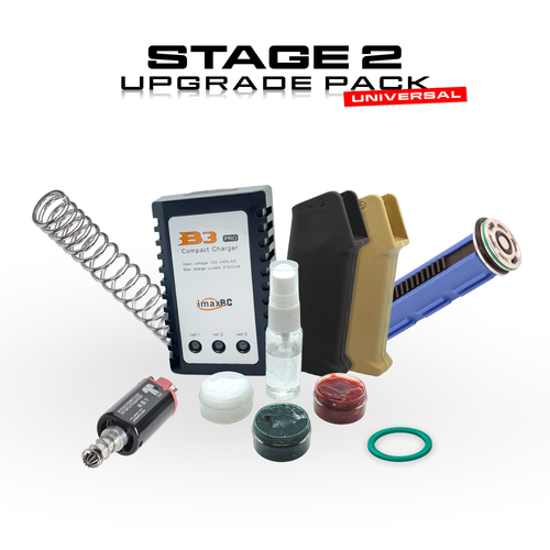 2026 Universal V2 Stage 2 Modification (Upgrade Package) - Introducing the Universal V2 Stage 2 Modification Kit  the essential upgrade to boost your gel blaster rifle's performance from 300 FPS to an impressive 330+ FPS.