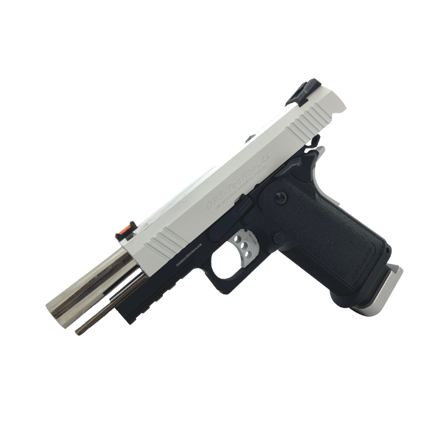 Custom "Bianco" G/E Hi-Capa 4.3 OPS Tactical Gas Pistol - Gel Blaster