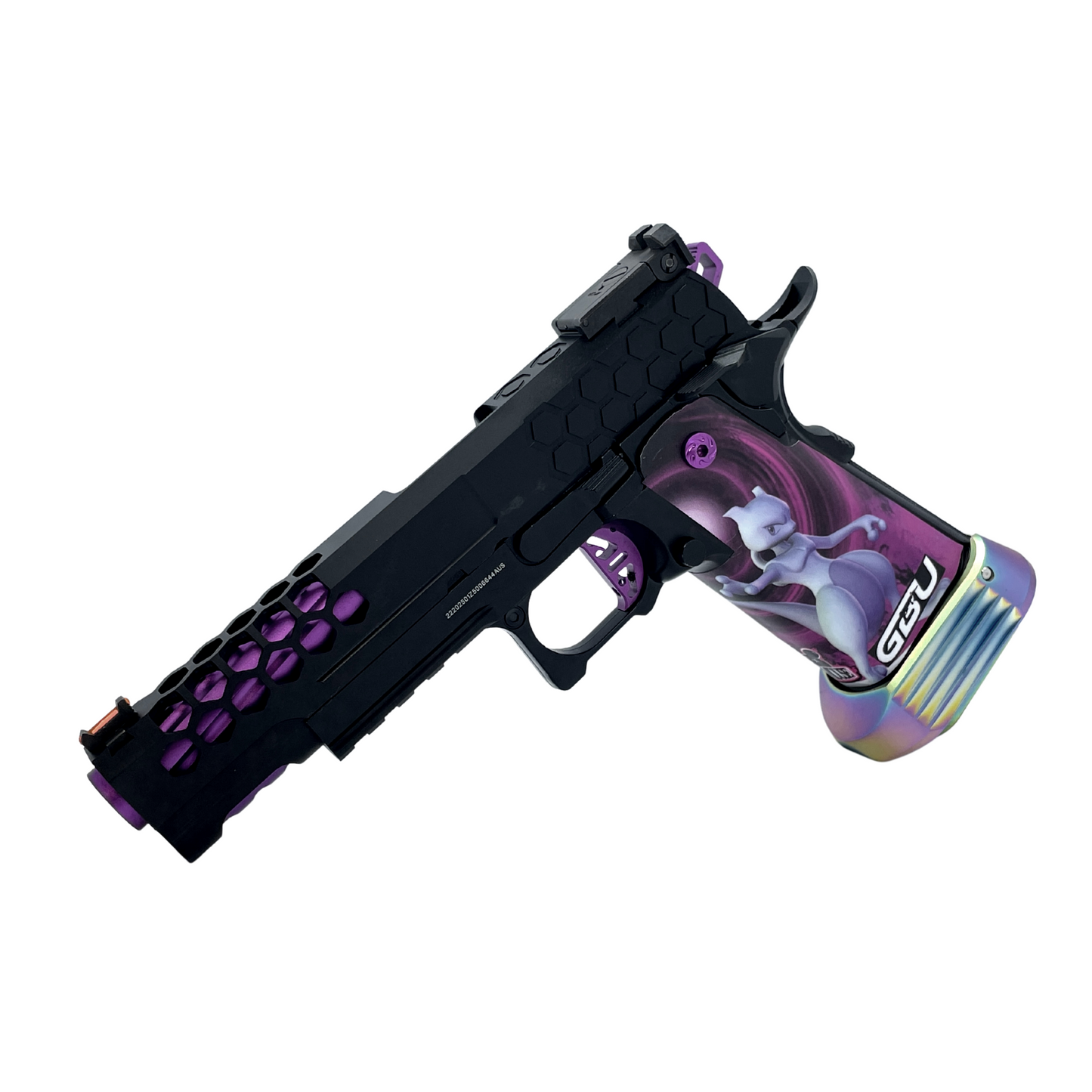 Custom "Mewtwo" G/E Hi-Capa 5.1 Gas Pistol - Gel Blaster