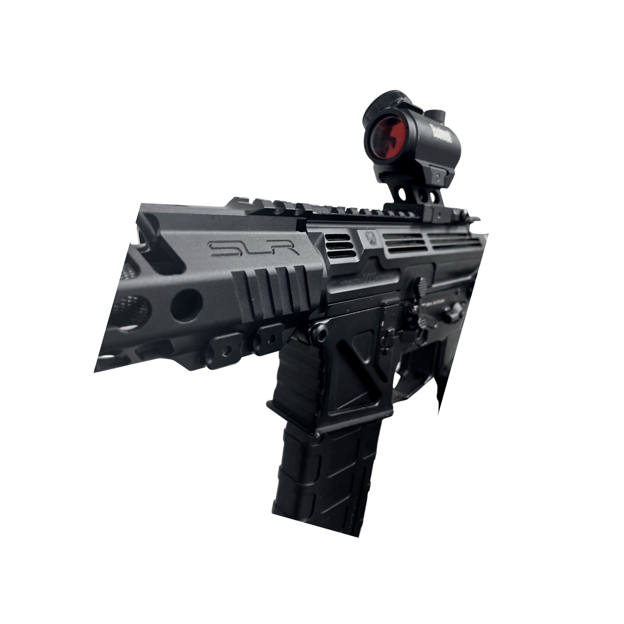 "Knight Rider" APS GBU Custom - Gel Blaster (Metal) - The Knight Rider custom is the APS MPX but with the extras to make y...