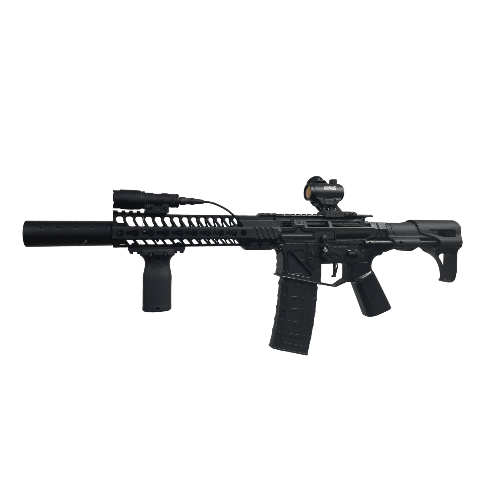 "Knight Rider" APS GBU Custom - Gel Blaster (Metal) - The Knight Rider custom is the APS MPX but with the extras to make y...