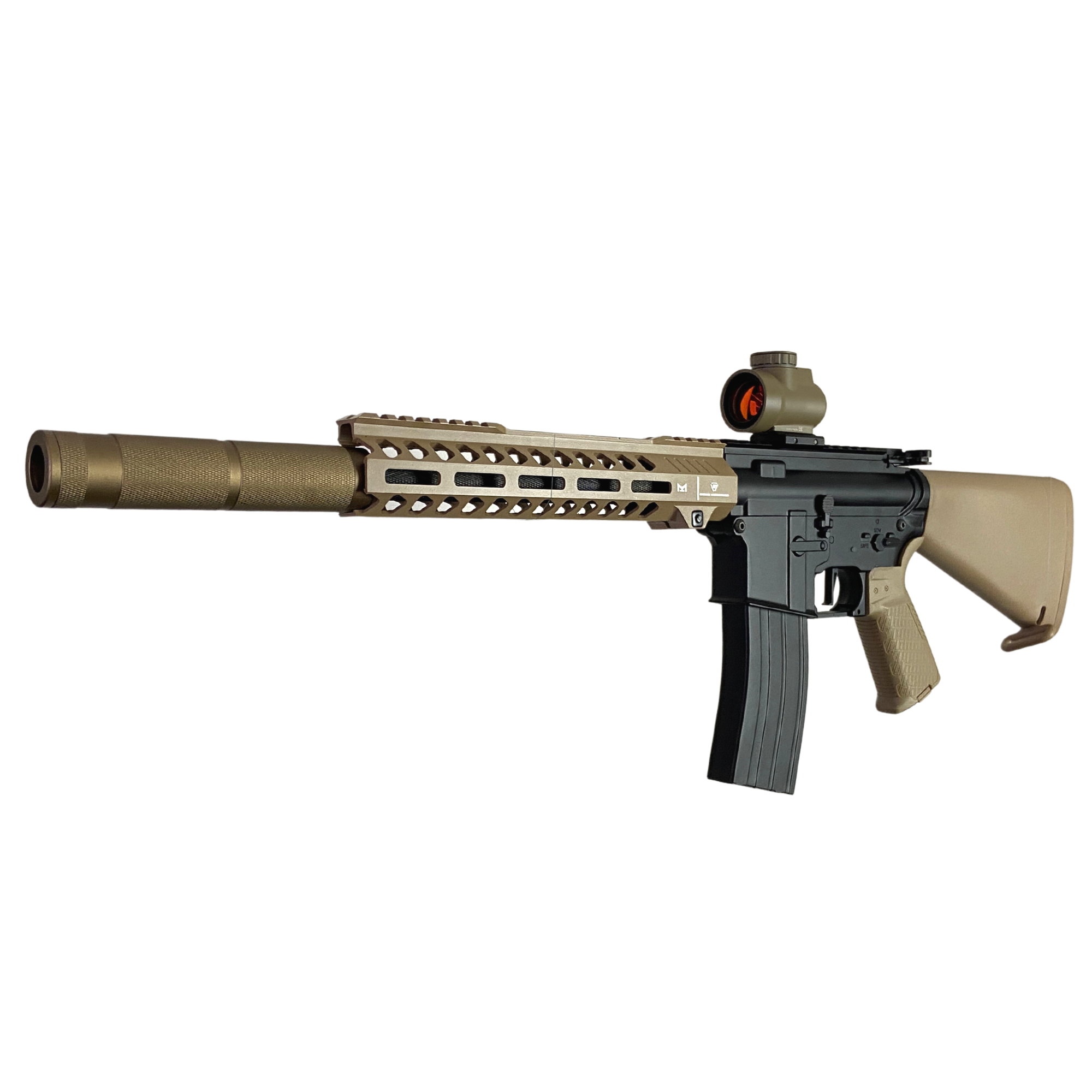 "M4 Striker" GBU Custom  - Gel Blaster (Metal) - The Striker is no joke, and the price reflects that Built by our GBU cert...