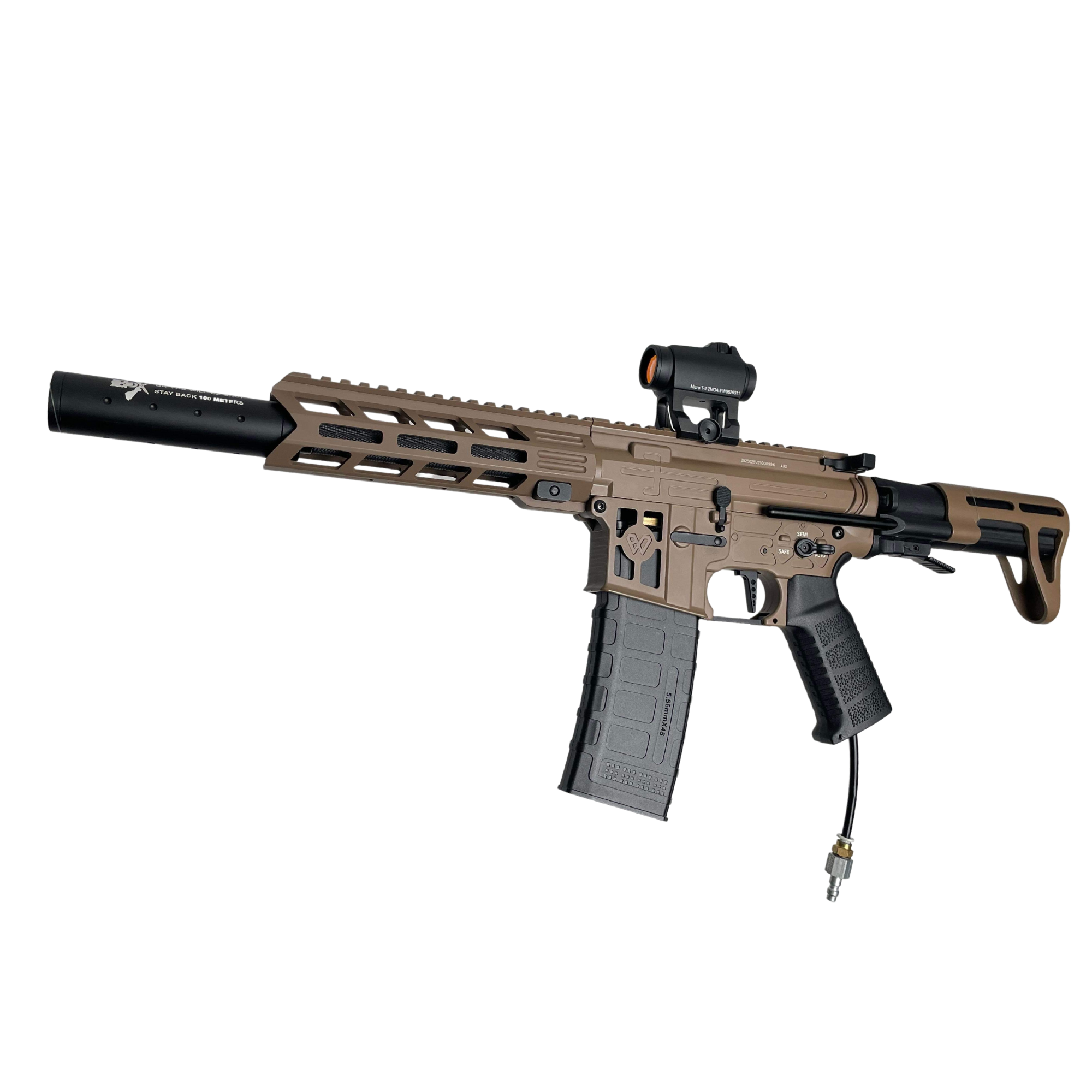 "CQB-6" GBU Custom HPA - Gel Blaster