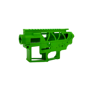 Custom Painted CNC V2 Receiver "Hulk Green" for Gel Blaster