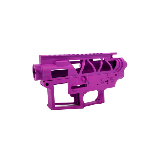 Custom Painted CNC V2 Receiver "Hot Pink" for Gel Blaster