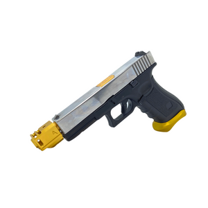 Custom Glock 17 Pistol Green Gas Blowback - Gel Blaster