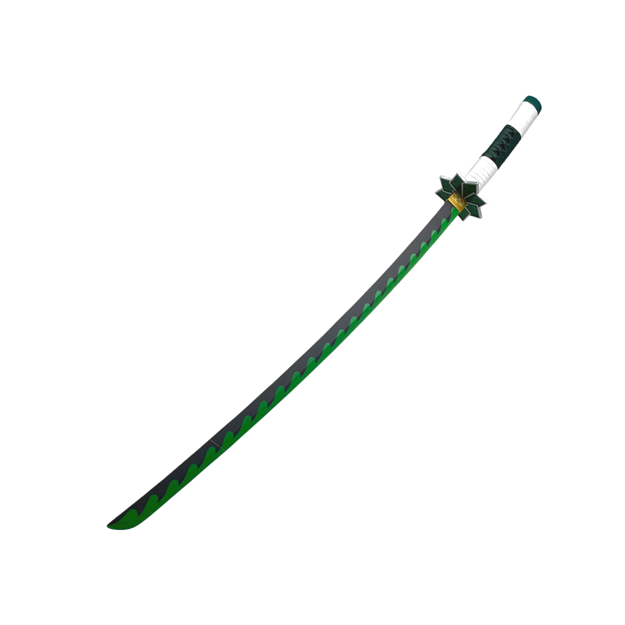 DEMON SLAYER - KIMETSU NO YAIBA SHINAZUGAWA SANEMI SAMURAI SWORD - This is the "Kimetsu no Yaiba Shinazugawa" Katana sword.