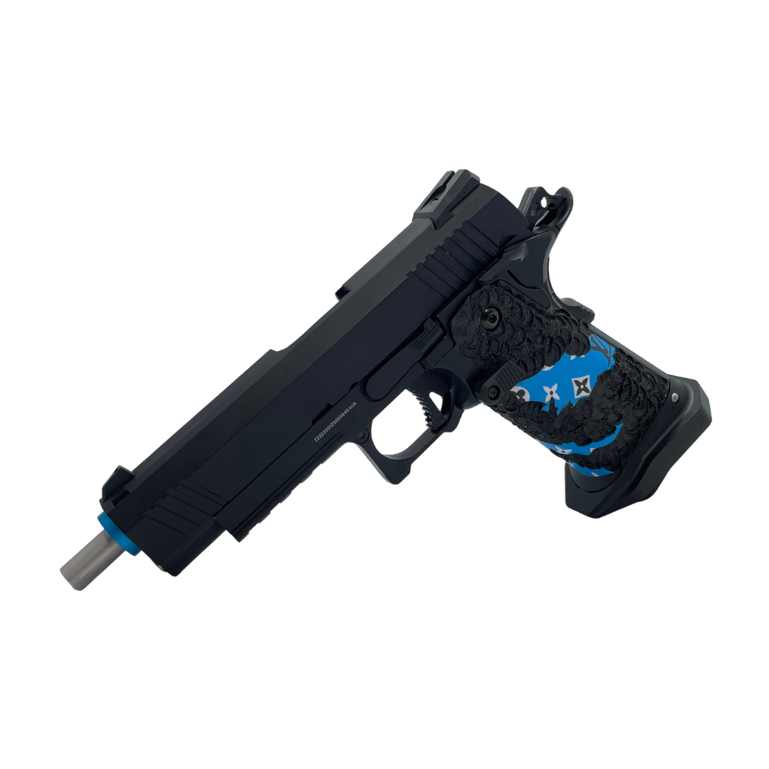 "Bluey V " 4.3 Hi-Capa GBU Pistol - Gel Blaster