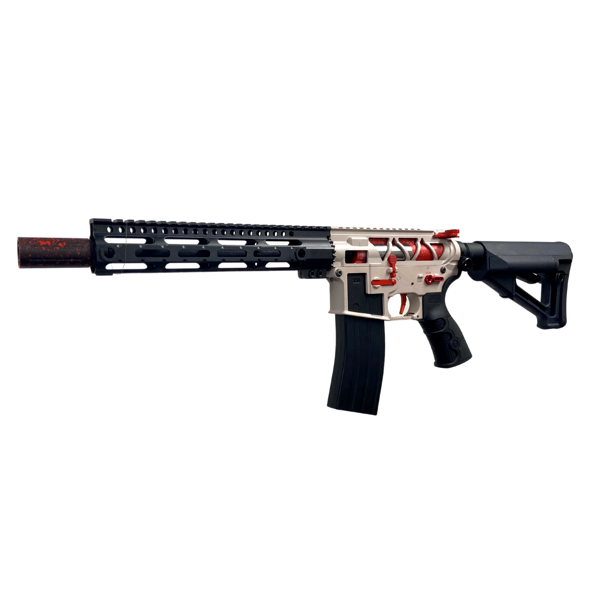 "Bo-Peep" GBU Custom - Gel Blaster (Metal) - The Bo-Peep Metal M4 rifle built by our experienced GBU technicians gives you