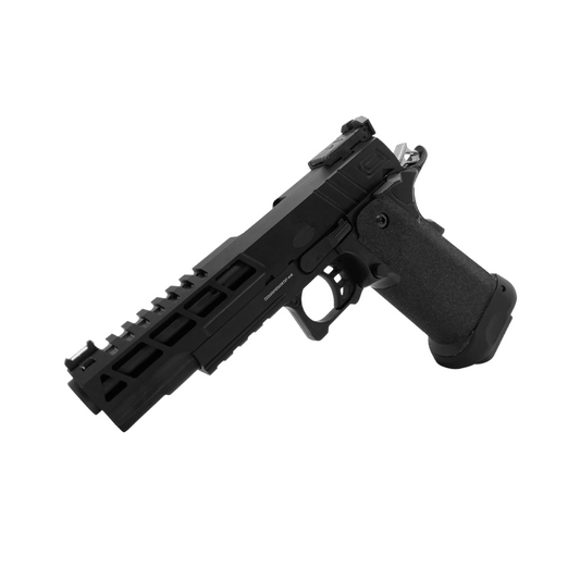 Black Custom CowCow G/E Hi-Capa 5.1 Gas Pistol - Gel Blaster