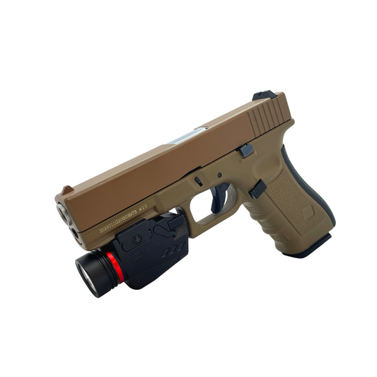 "Tan Tactical" Custom G17 Custom GBU Pistol - Gel Blaster