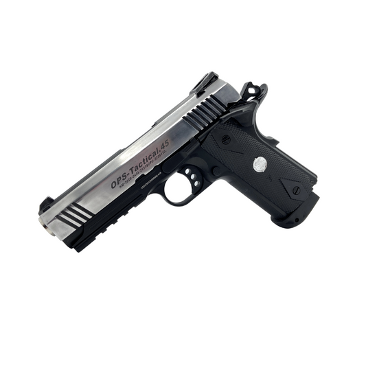 G/E Polished Hi-Capa 4.3 OPS Tactical Gas Pistol - Gel Blaster