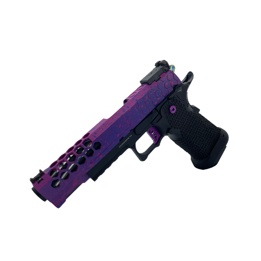 Custom "Purple Rain" G/E Hi-Capa Gas Pistol - Gel Blaster