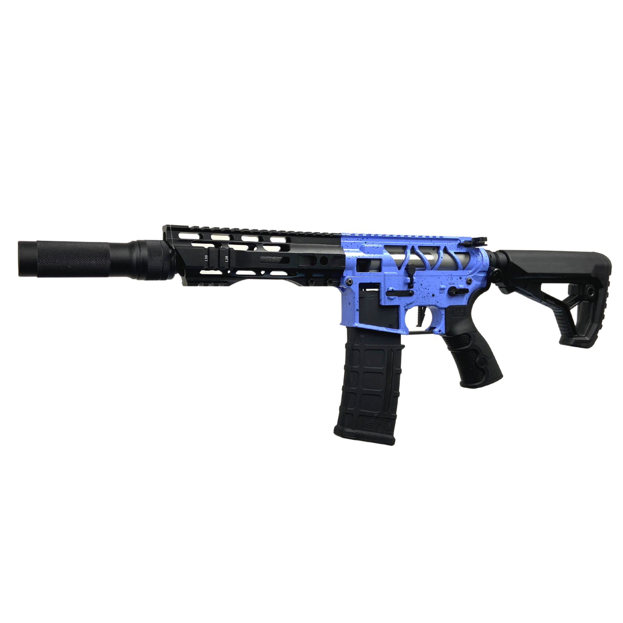 GBU #06 Custom - Gel Blaster (Metal) - The Custom GBU 06 Metal M4 rifle built by our experienced GBU technicians giv