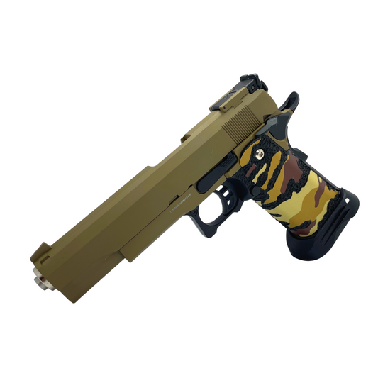 "Desert Camo" 5.1 GBU Custom Pistol - (Gel Blaster)