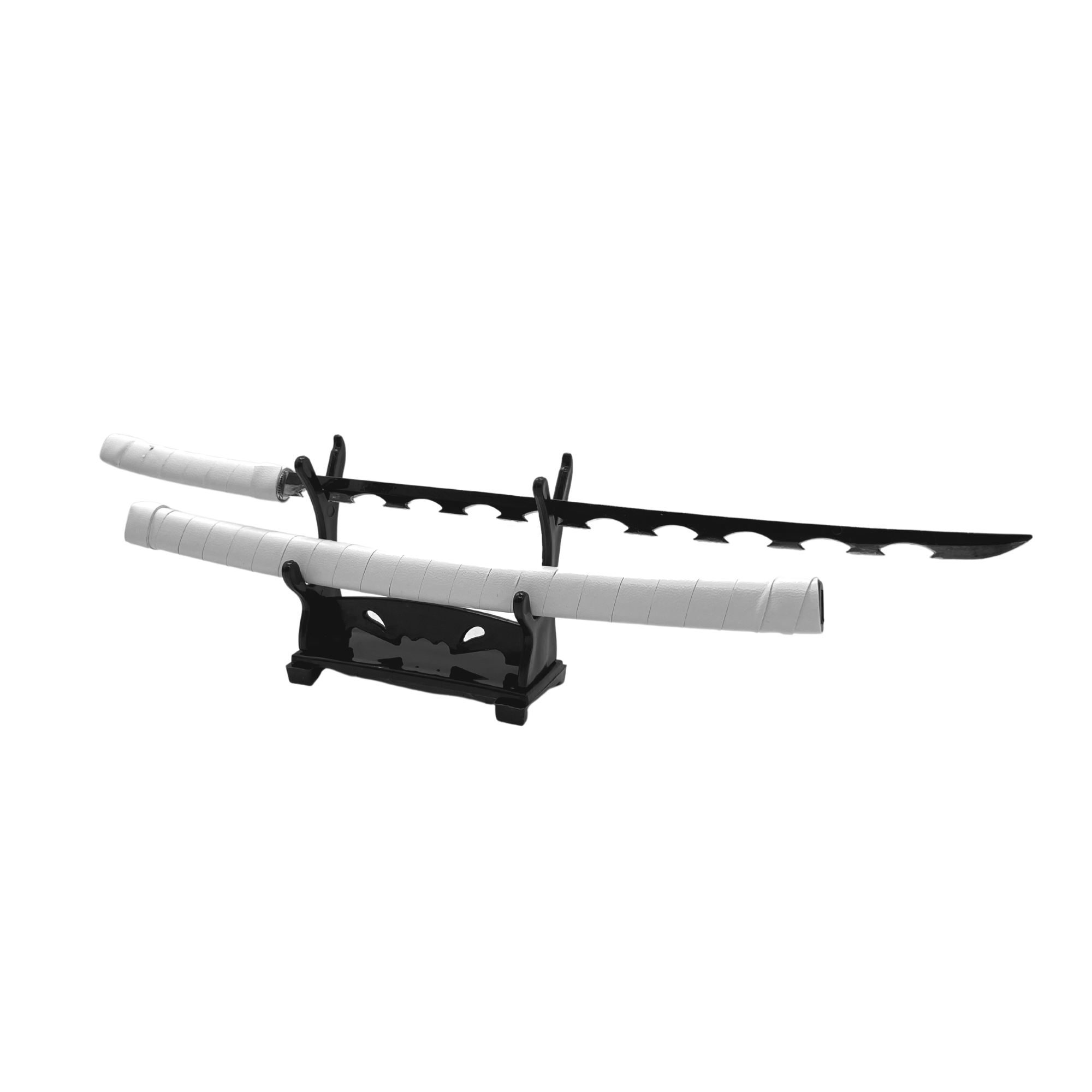DEMON SLAYER - Kimetsu no Yaiba Nichirin Mini Sword + Sword Stand (Collectors) - This is the Demon Slayer collector series mini sword + sword stand set.