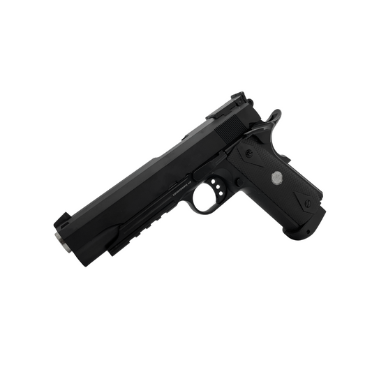 Blacked Out Tactical Classic 1911 G/E 5.1 Gas Pistol - Gel Blaster