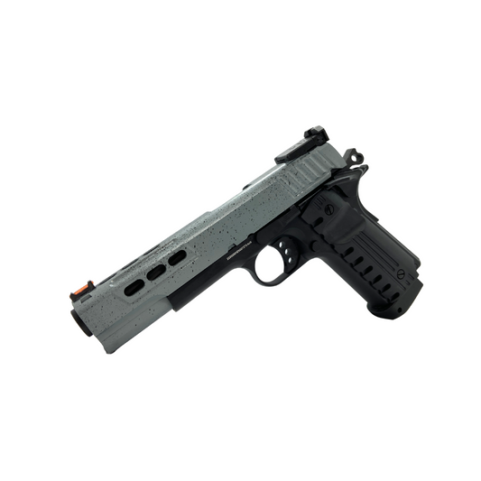 Gun Metal Grey Painted G/E 3368 Hi-Capa 5.1 Gas Pistol - Gel Blaster