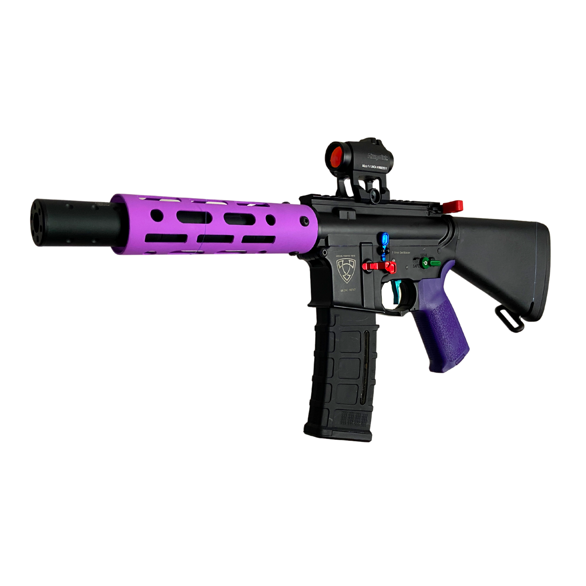 "The OG Joker" GBU Custom - Gel Blaster (Metal) - The OG Joker Metal M4 rifle built by our experienced GBU technicians giv...