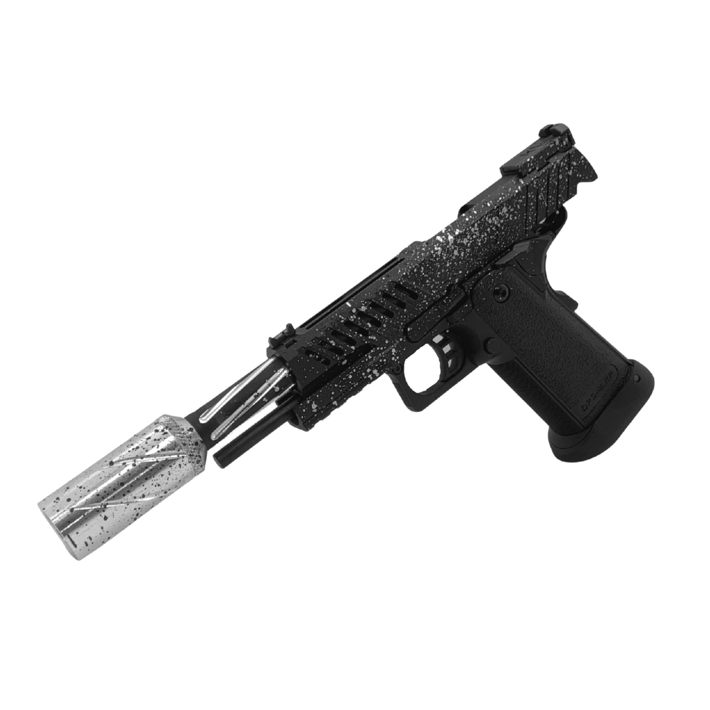 Custom GBU "Splatter" Gas Pistol - Gel Blaster