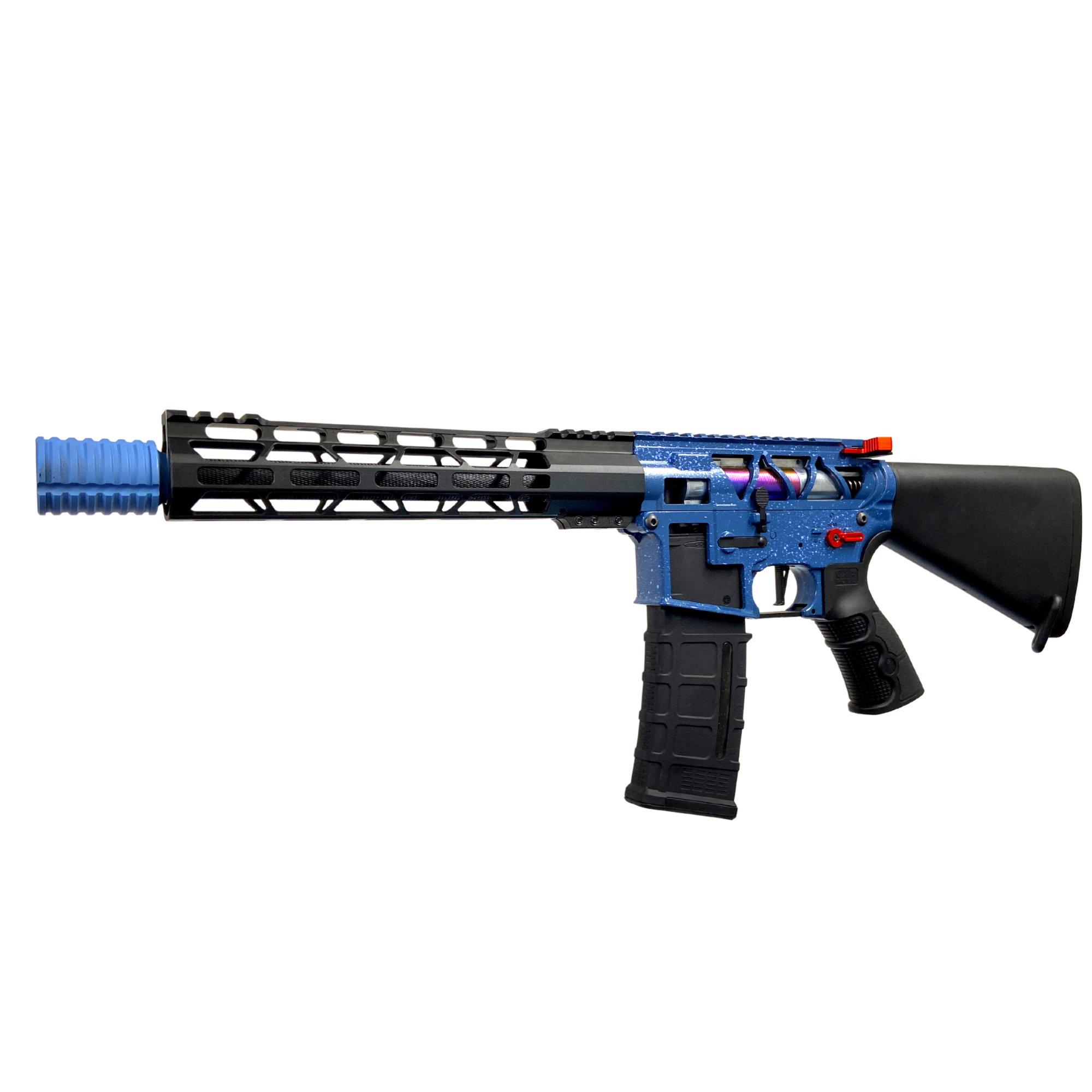 GBU #04 Custom - Gel Blaster (Metal) - The Custom GBU 04 Metal M4 rifle built by our experienced GBU technicians giv