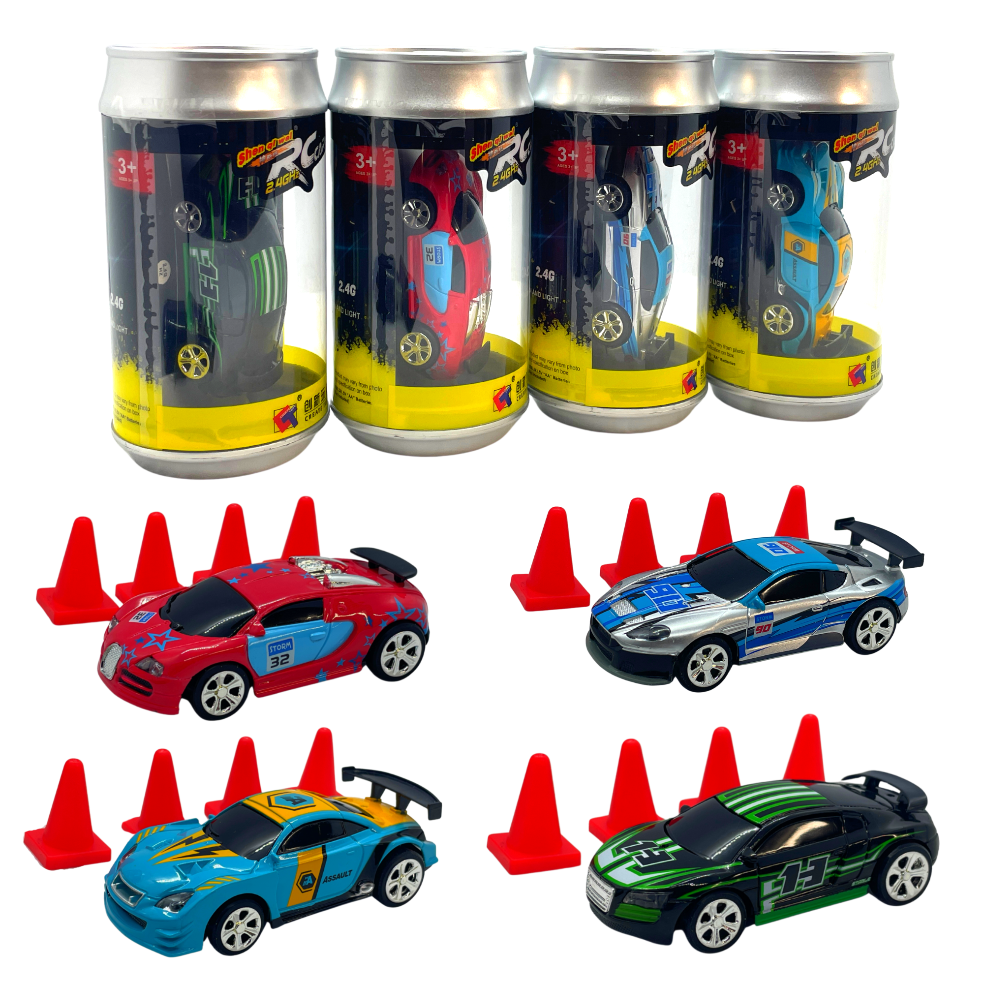Code Mini RC Race Car 2.4G (Bluetooth/ App) - Welcome to the new era of RC controlled Mini Cars!