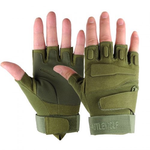 Blackhawk Army Gloves (Fingerless)