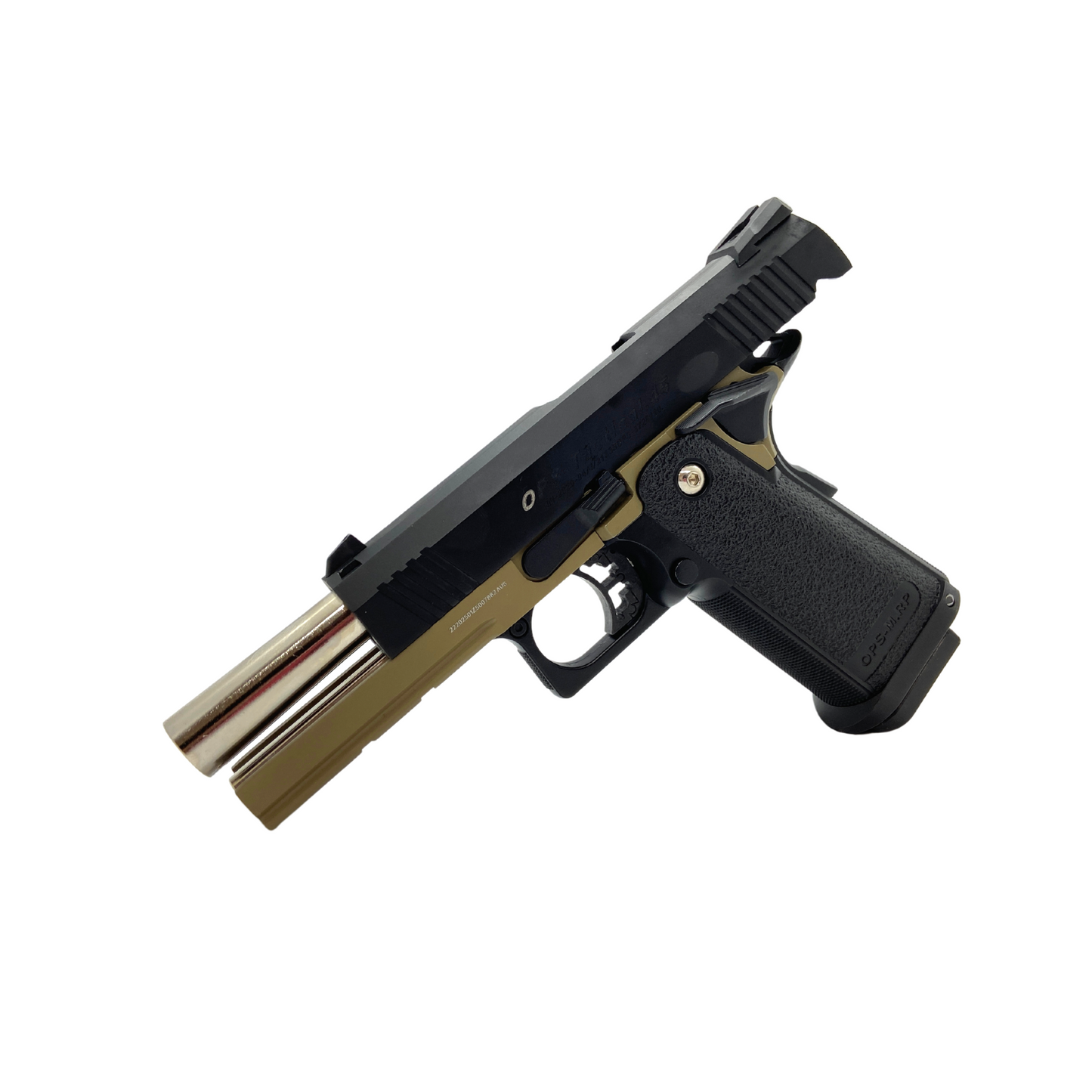 Custom Duo-Tone G/E 3303B 4.3 OPS Tactical Gas Pistol - Gel Blaster