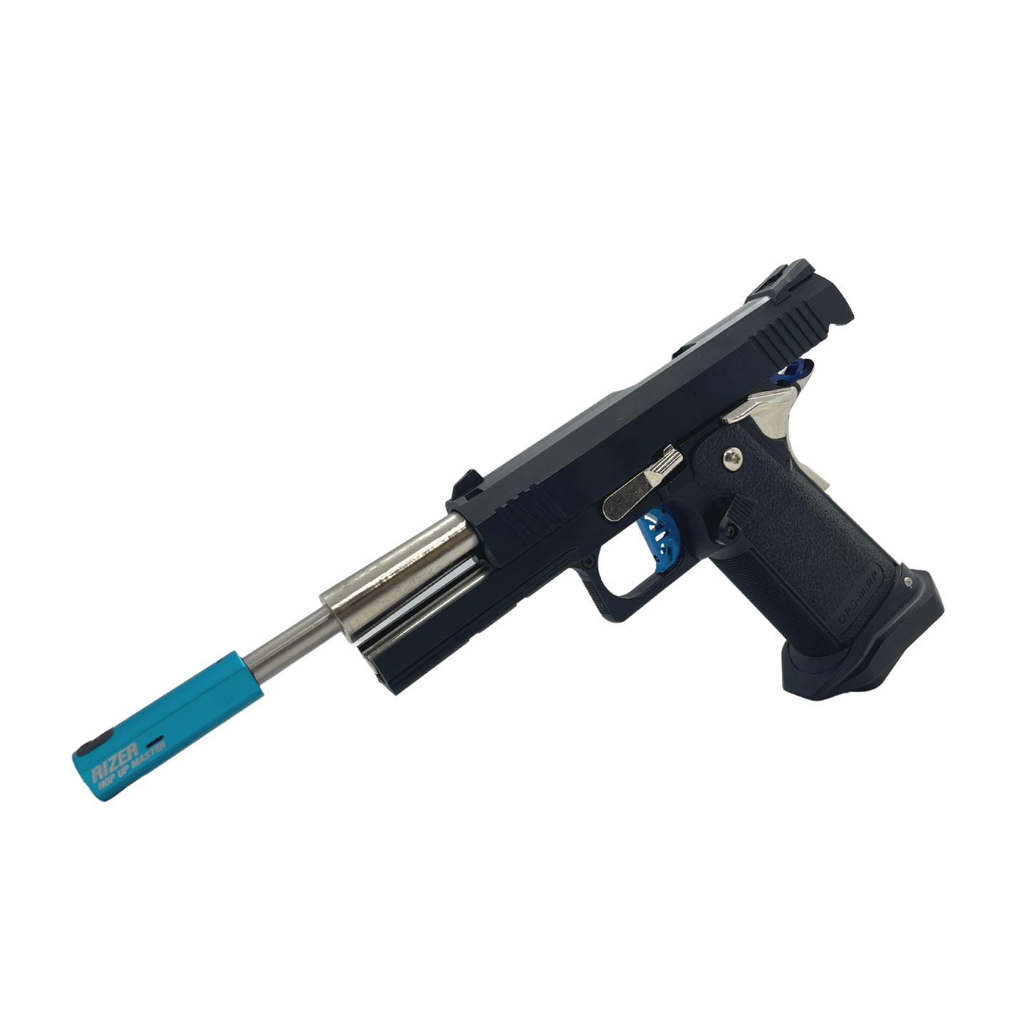 "Blue Face" 4.3 Custom Hi-Capa GBU Pistol - Gel Blaster