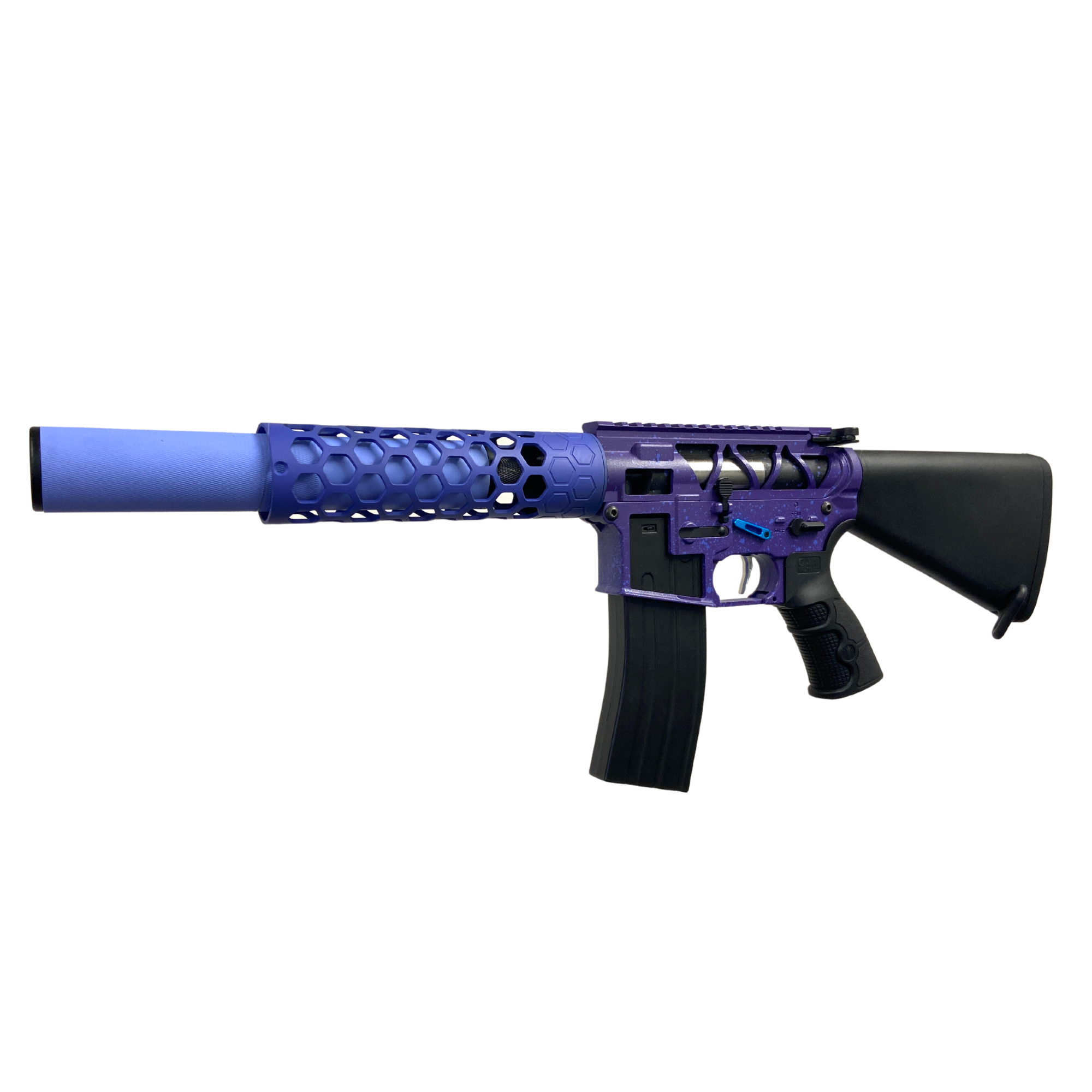 "Bubble-Gum" GBU Custom - Gel Blaster (Metal) - The Bubble-Gum Metal M4 rifle built by our experienced GBU technicians giv...