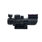 4x32 Compact ACOG Muli Colour Sight - Fitted with 20mm tactical rail and a high quality red or green dot, this sight is one of the most used among the gel ball/ Airsoft industry for longer ranged rifles.