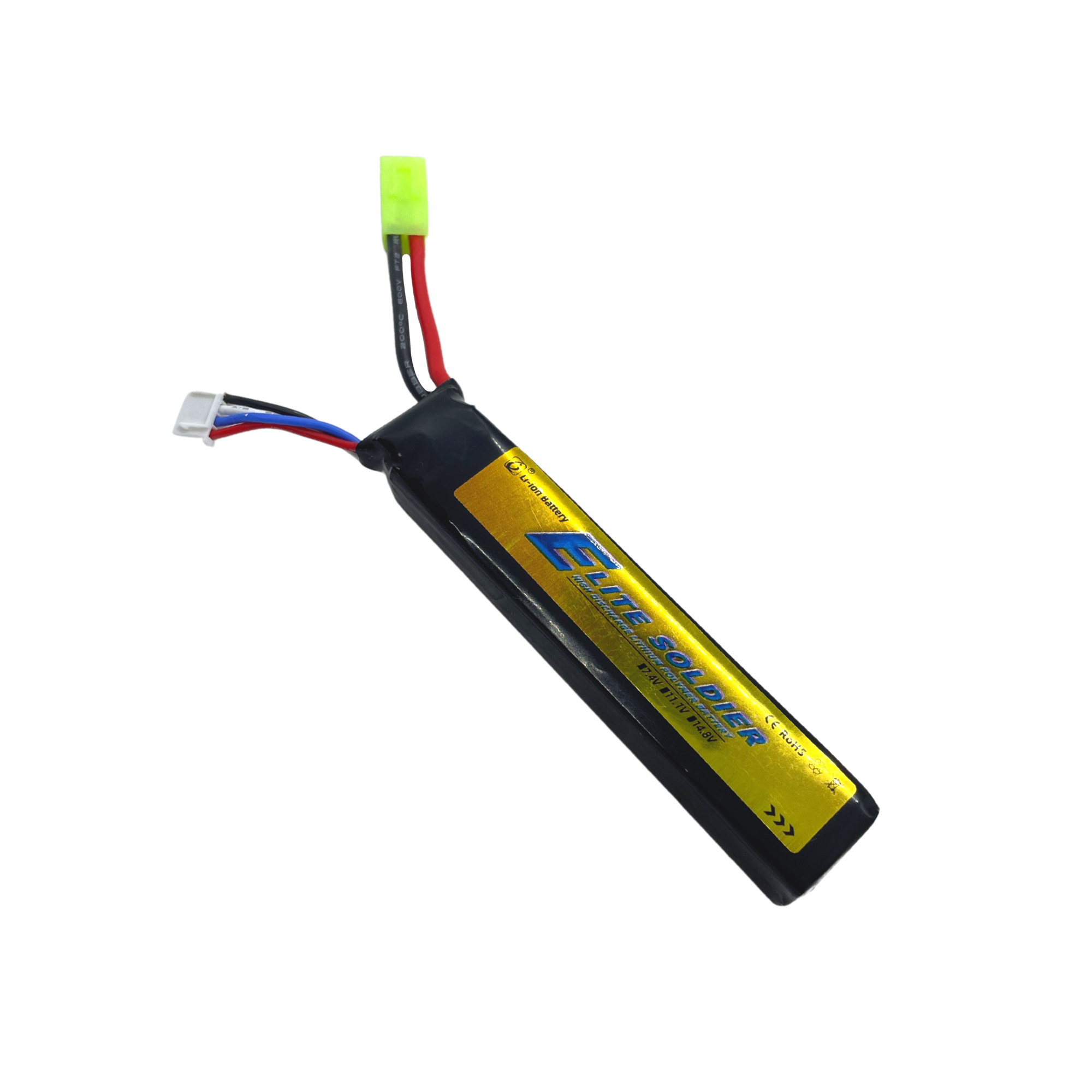 Elite Soldier 11.1v (Long) Universal Gel Blaster Battery (JST / Mini Tamiya/ Deans)